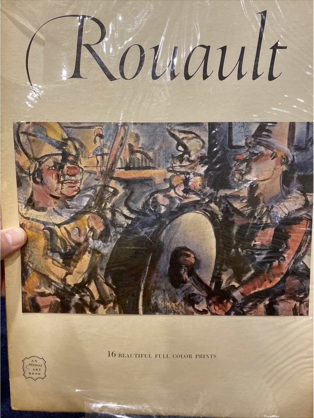 Rouault 15 Beautiful Full Cover Prints Art Book 1954 Plate One